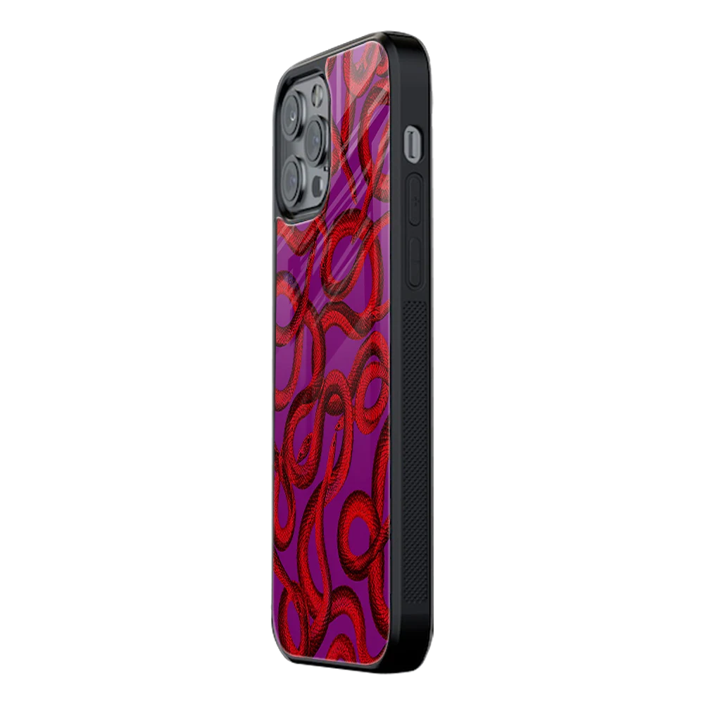 Slim Glass Back Phone Case for Multiple Brands iPhone, Samsung, Redmi, OnePlus, Oppo, Vivo