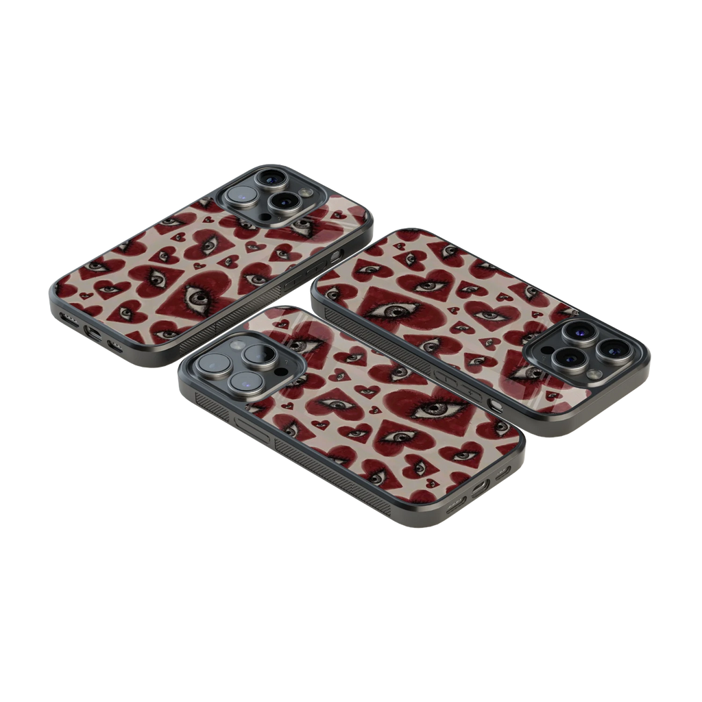 Luxury Glass Back Mobile Cover for iPhone, Samsung Galaxy, OnePlus, Pixel, Redmi & More