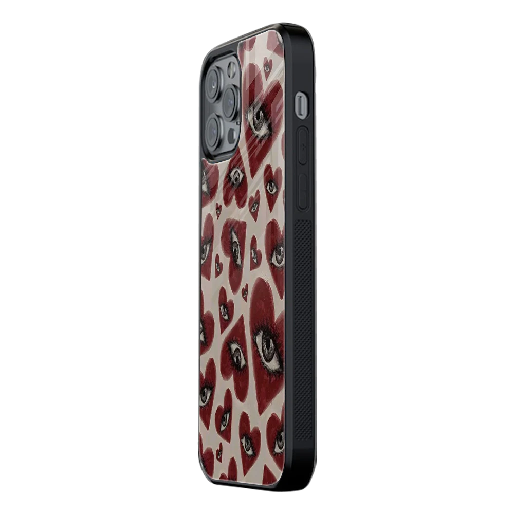 Slim Glass Back Phone Case for Multiple Brands iPhone, Samsung, Redmi, OnePlus, Oppo, Vivo