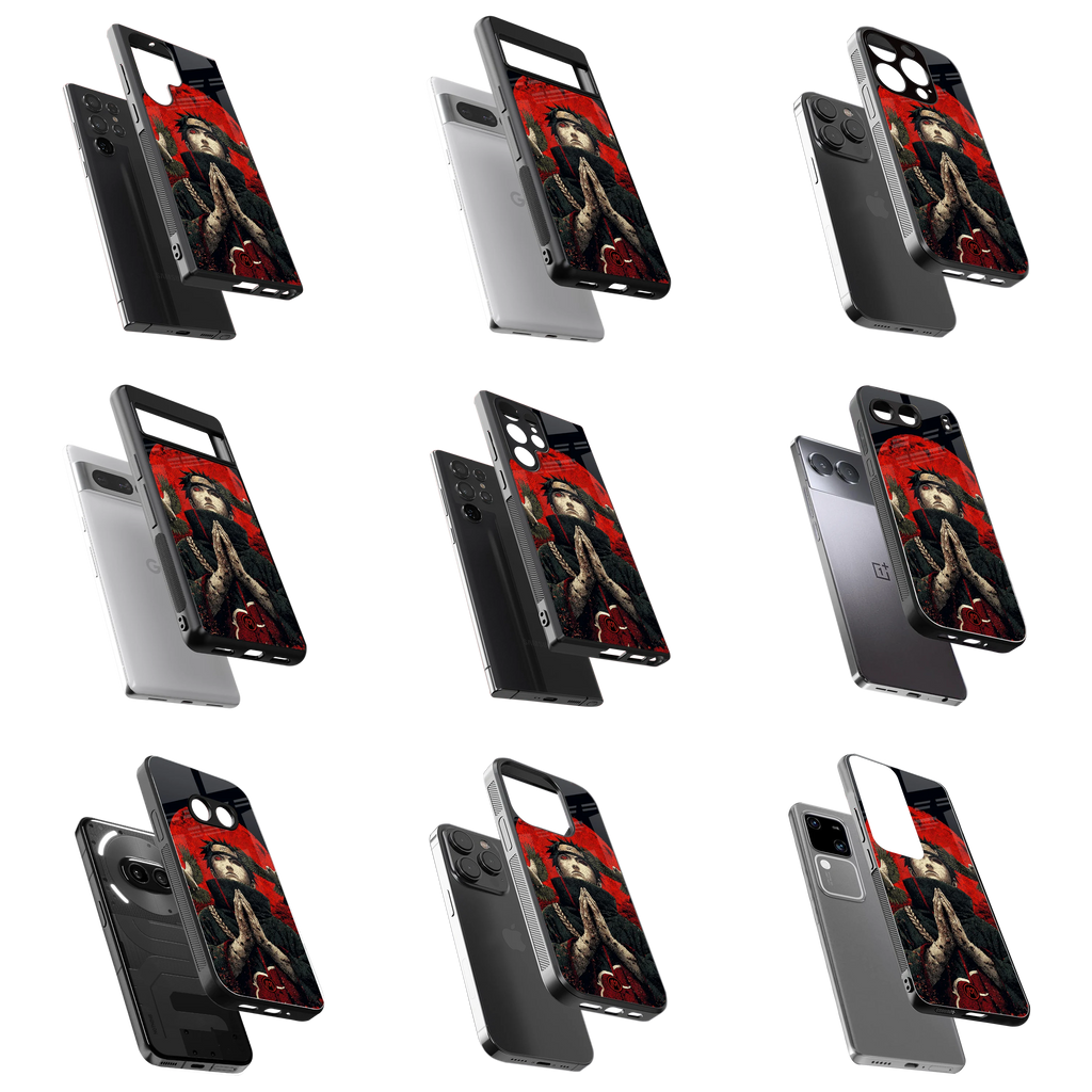 Durable Glass Back Mobile Case for iPhone, Samsung, OnePlus, Google Pixel, Redmi, Vivo, Oppo