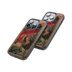 Protective Glass Back Phone Case Compatible with iPhone, Samsung, OnePlus, Pixel & More
