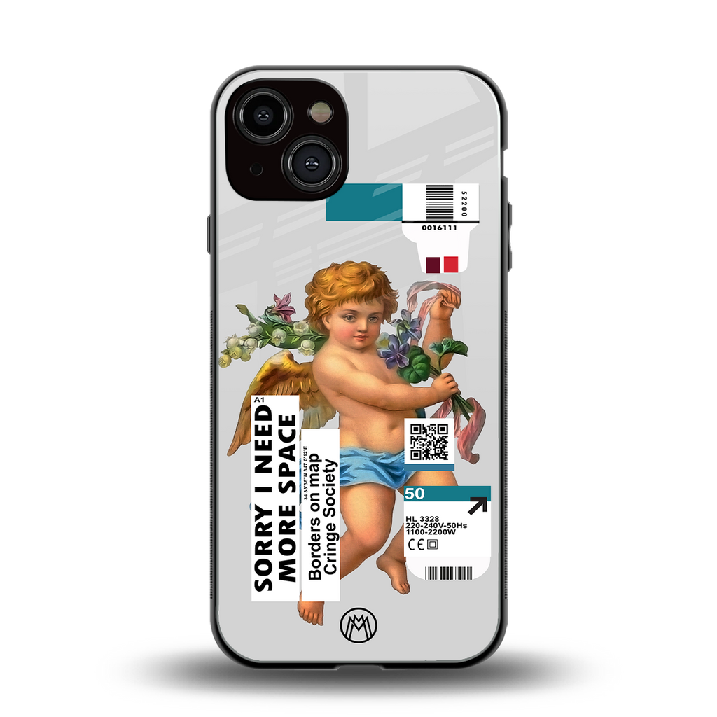cringe society back phone cover | glass case for iphone 13