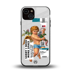 cringe society back phone cover | glass case for iphone 13