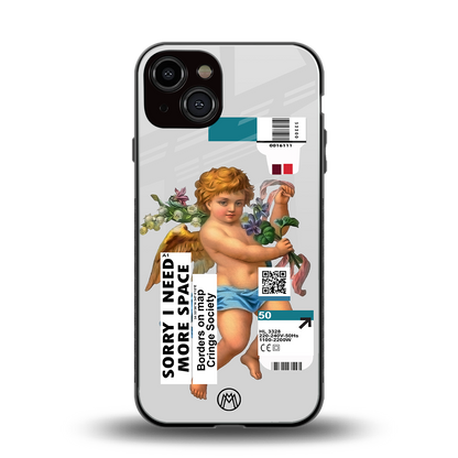 cringe society back phone cover | glass case for iphone 13