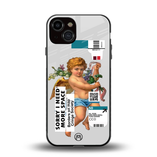 cringe society back phone cover | glass case for iphone 13