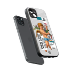 cringe society back phone cover | glass case for iphone 14 plus
