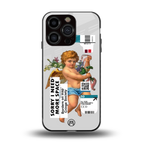 cringe society back phone cover | glass case for iphone 15 pro