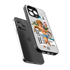 cringe society back phone cover | glass case for iphone 16 pro max