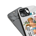 cringe society back phone cover | glass case for iphone 16