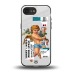 cringe society back phone cover | glass case for iphone 16e