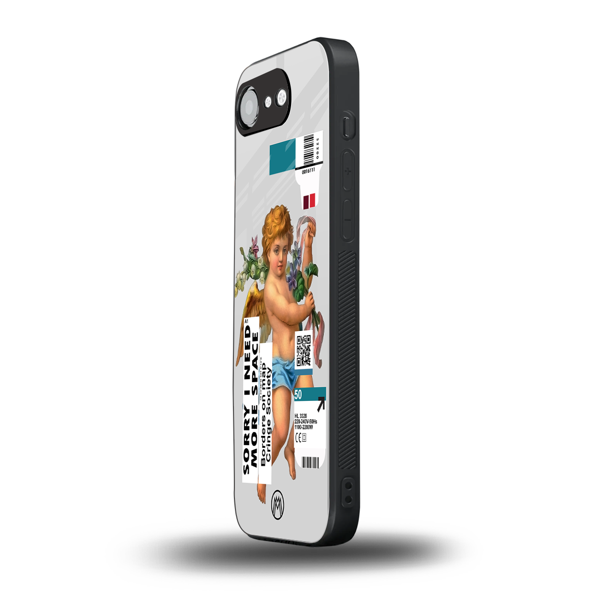 cringe society back phone cover | glass case for iphone 16e