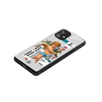 cringe society back phone cover | glass case for nothing phone 1