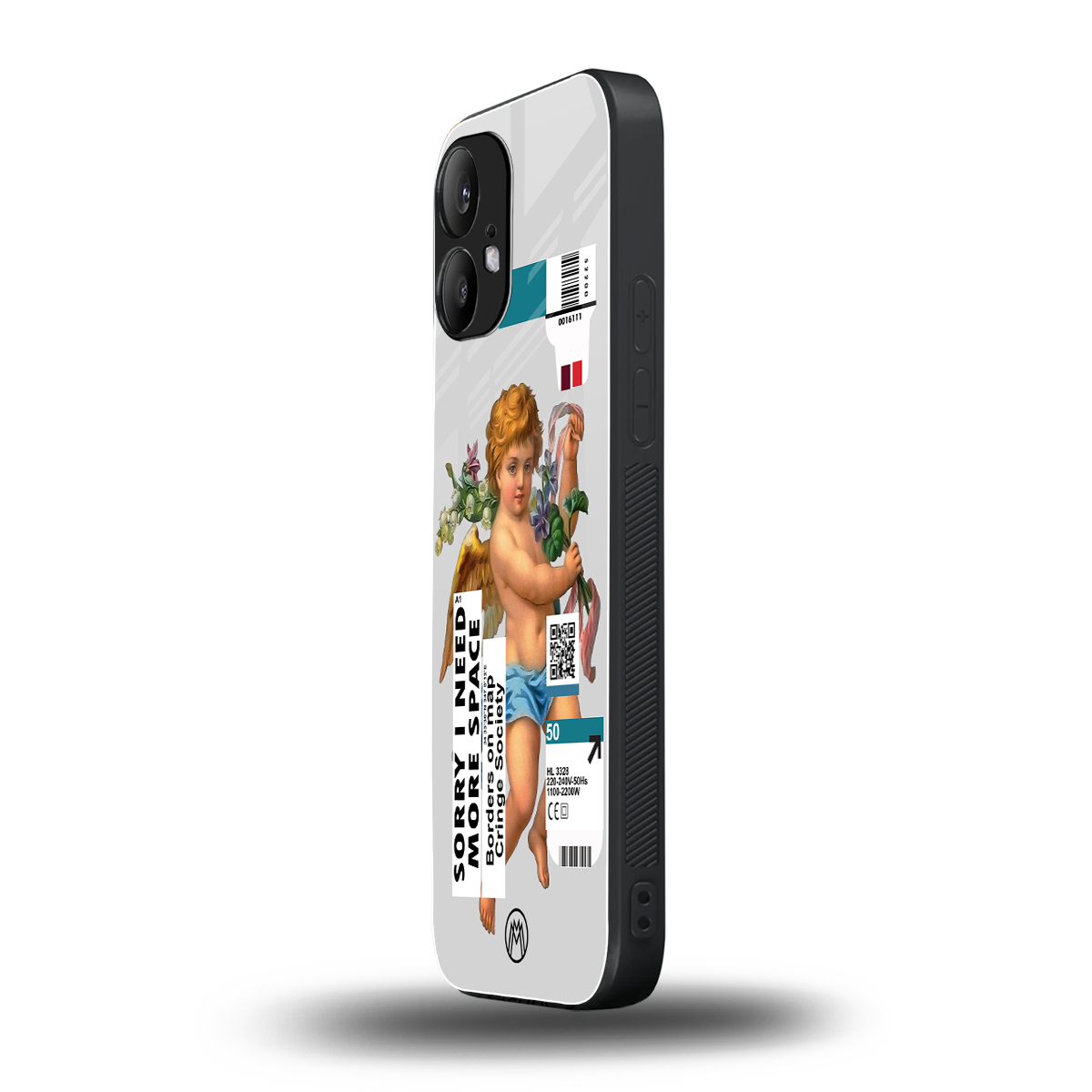 cringe society back phone cover | glass case for nothing phone 2