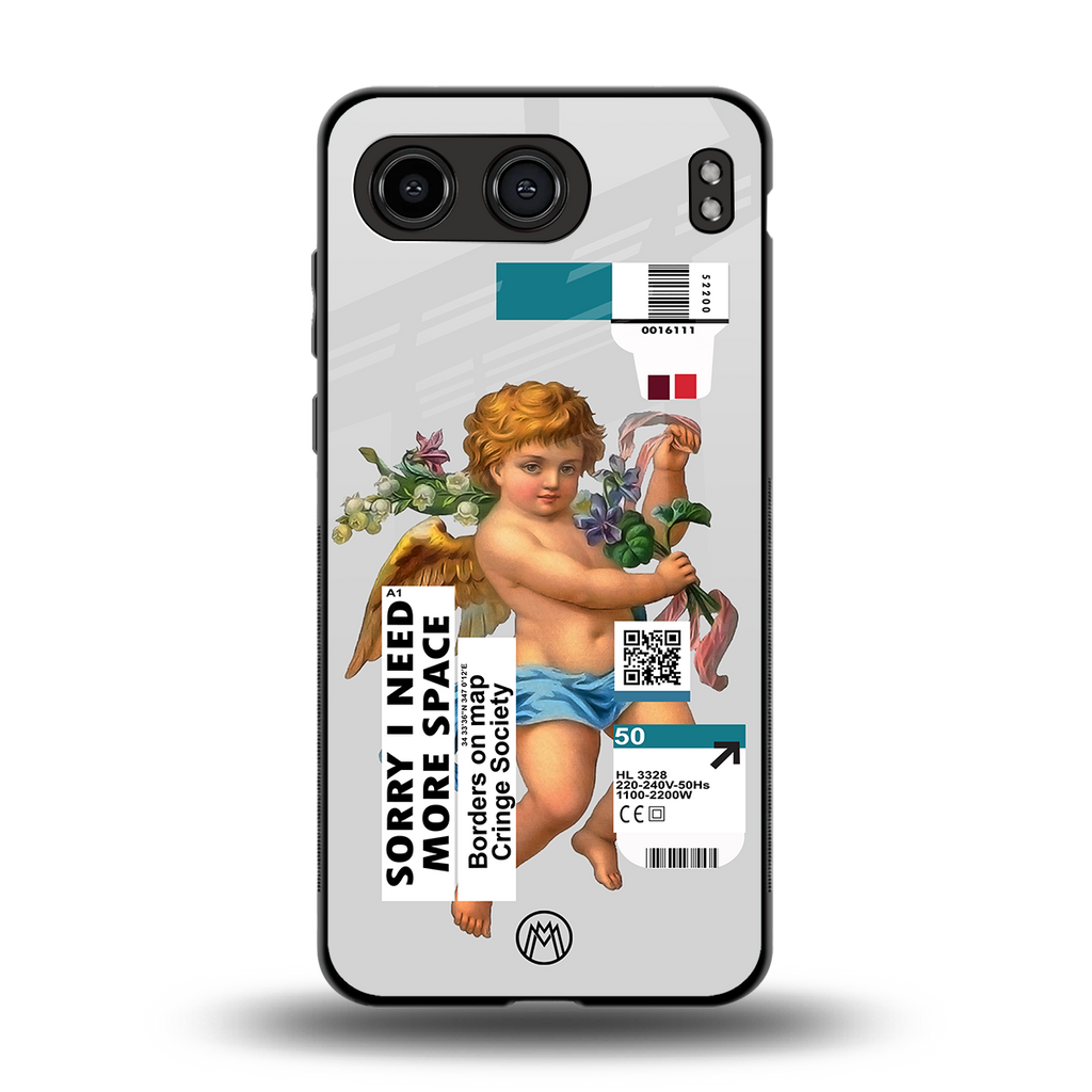 cringe society back phone cover | glass case for oneplus nord 4