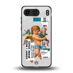 cringe society back phone cover | glass case for oneplus nord 4