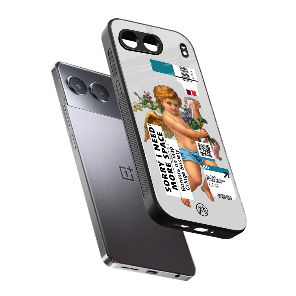 cringe society back phone cover | glass case for oneplus nord 4
