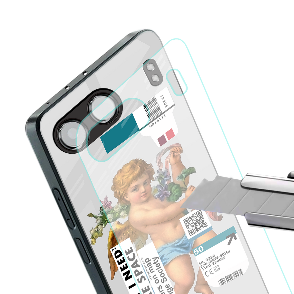 cringe society back phone cover | glass case for oneplus nord 4