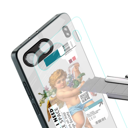 cringe society back phone cover | glass case for oneplus nord 4