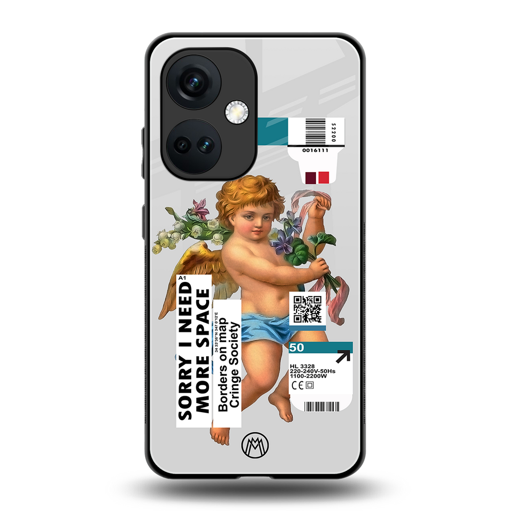 cringe society back phone cover | glass case for oneplus nord ce 3