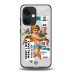 cringe society back phone cover | glass case for oneplus nord ce 3