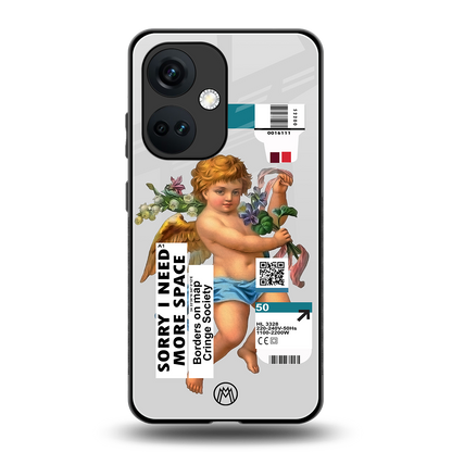 cringe society back phone cover | glass case for oneplus nord ce 3