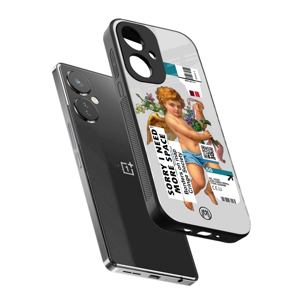 cringe society back phone cover | glass case for oneplus nord ce 3
