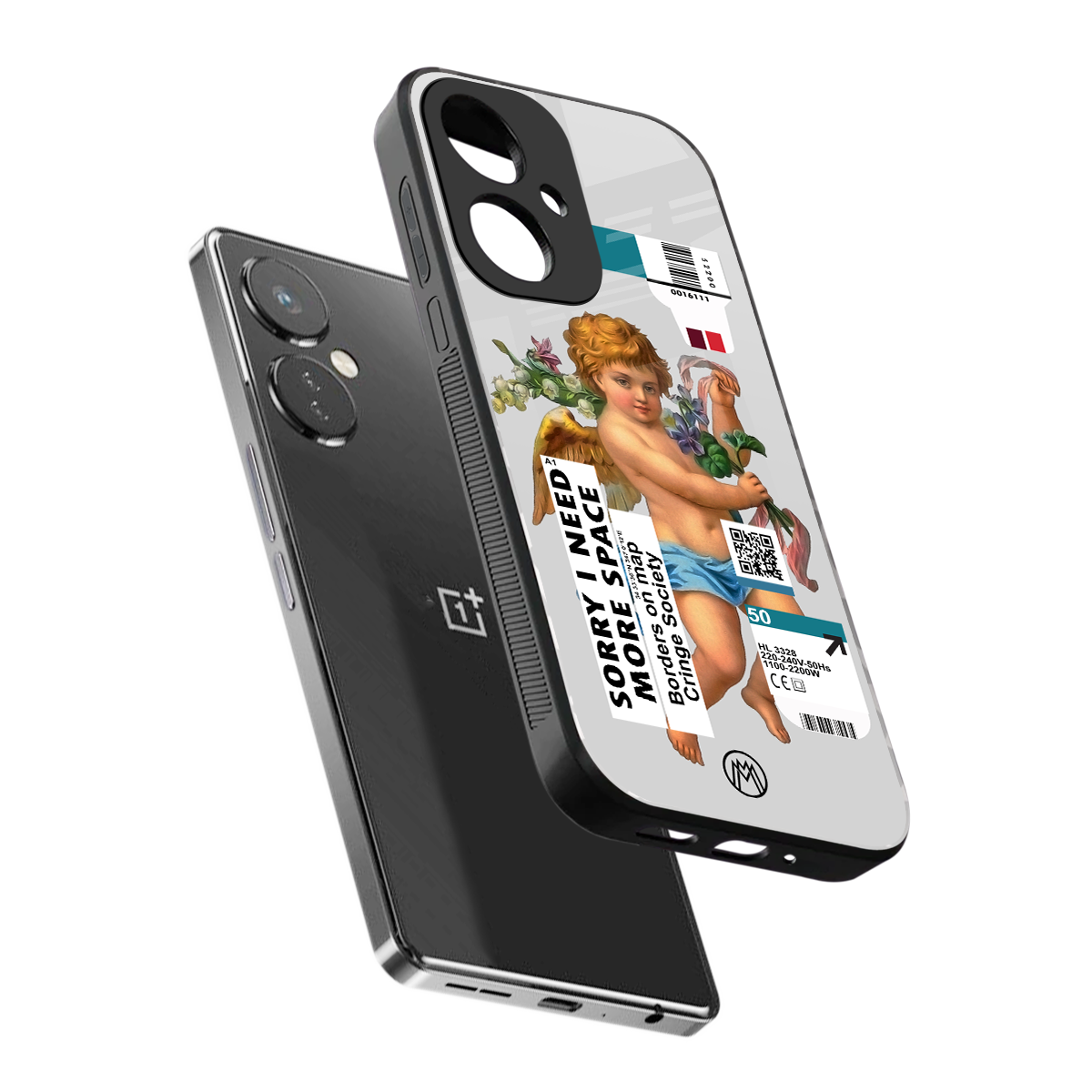 cringe society back phone cover | glass case for oneplus nord ce 3