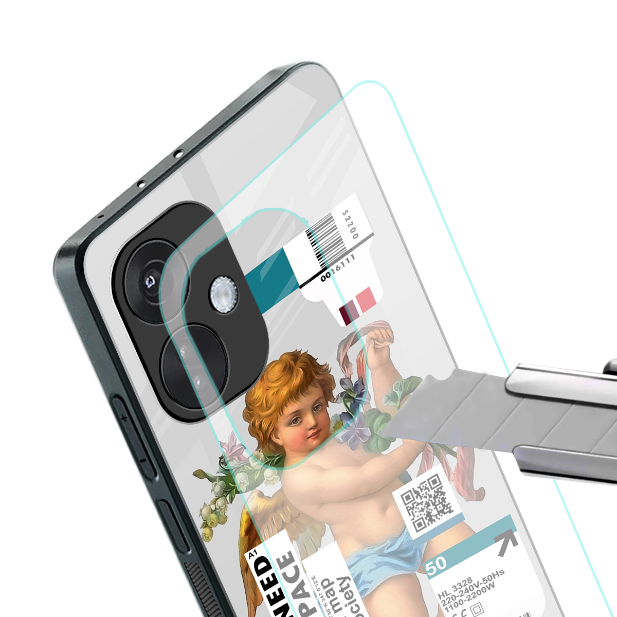 cringe society back phone cover | glass case for oneplus nord ce 3
