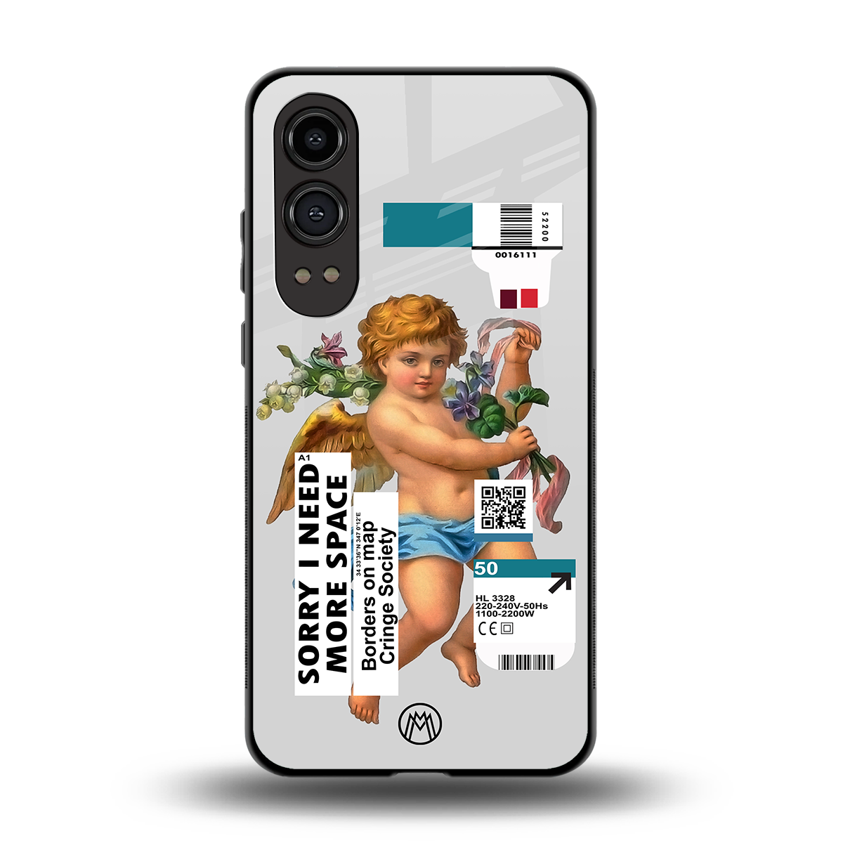cringe society back phone cover | glass case for oneplus nord ce 4 lite