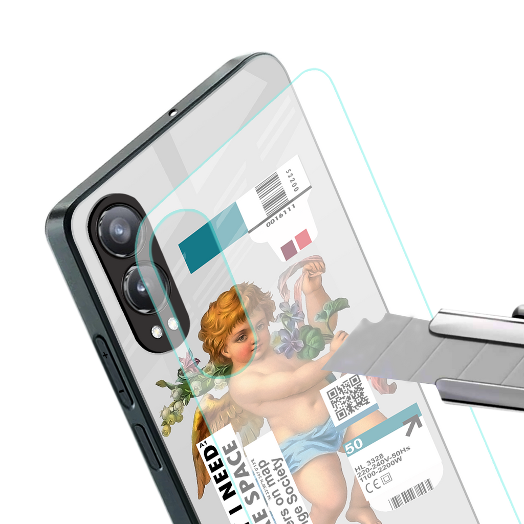 cringe society back phone cover | glass case for oneplus nord ce 4 lite