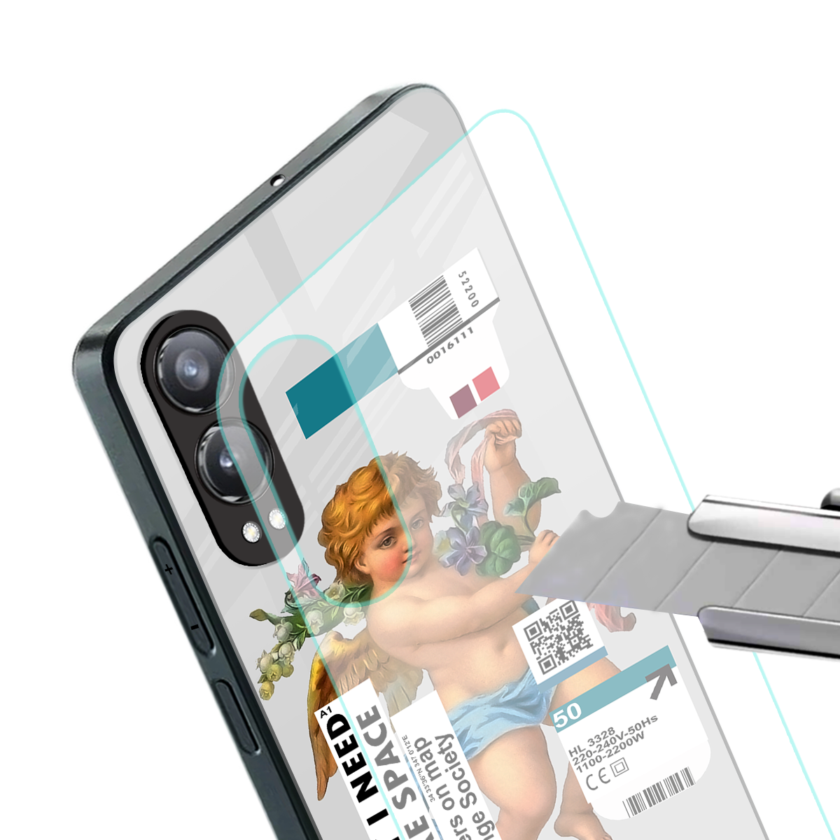 cringe society back phone cover | glass case for oneplus nord ce 4 lite