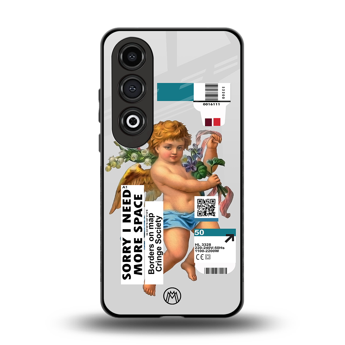 cringe society back phone cover | glass case for oneplus nord ce 4