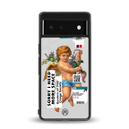 cringe society back phone cover | glass case for Google Pixel 6A