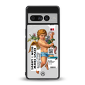 cringe society back phone cover | glass case for google pixel 7 pro