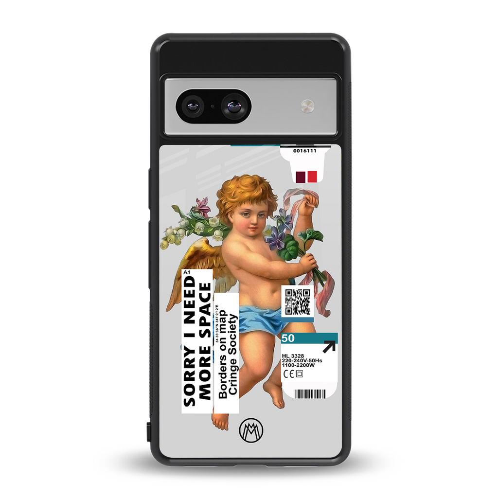 cringe society back phone cover | glass case for Google Pixel 7