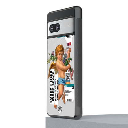 cringe society back phone cover | glass case for Google Pixel 7A
