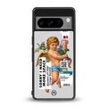 cringe society back phone cover | glass case for google pixel 8 pro