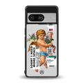 cringe society back phone cover | glass case for Google Pixel 8