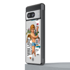 cringe society back phone cover | glass case for Google Pixel 8