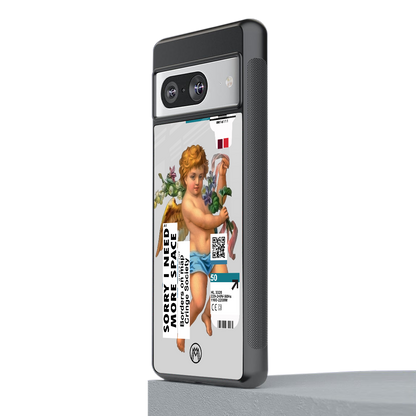 cringe society back phone cover | glass case for Google Pixel 8