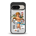 cringe society back phone cover | glass case for google pixel 9