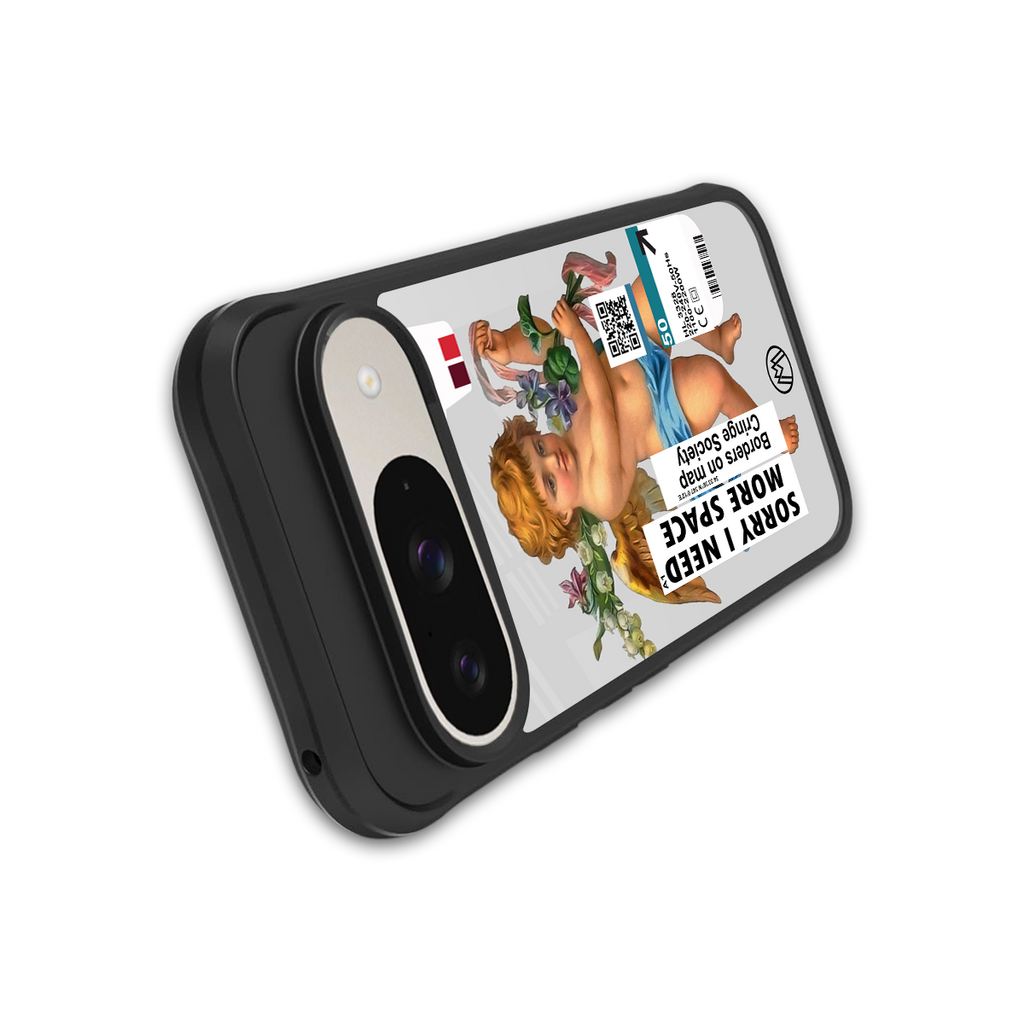 cringe society back phone cover | glass case for google pixel 9