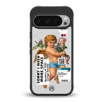 cringe society back phone cover | glass case for google pixel 9 pro