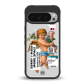 cringe society back phone cover | glass case for google pixel 9 pro xl