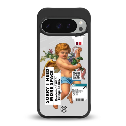 cringe society back phone cover | glass case for google pixel 9 pro xl