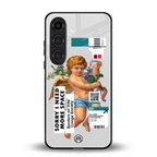 cringe society back phone cover | glass case for samsung galaxy s24