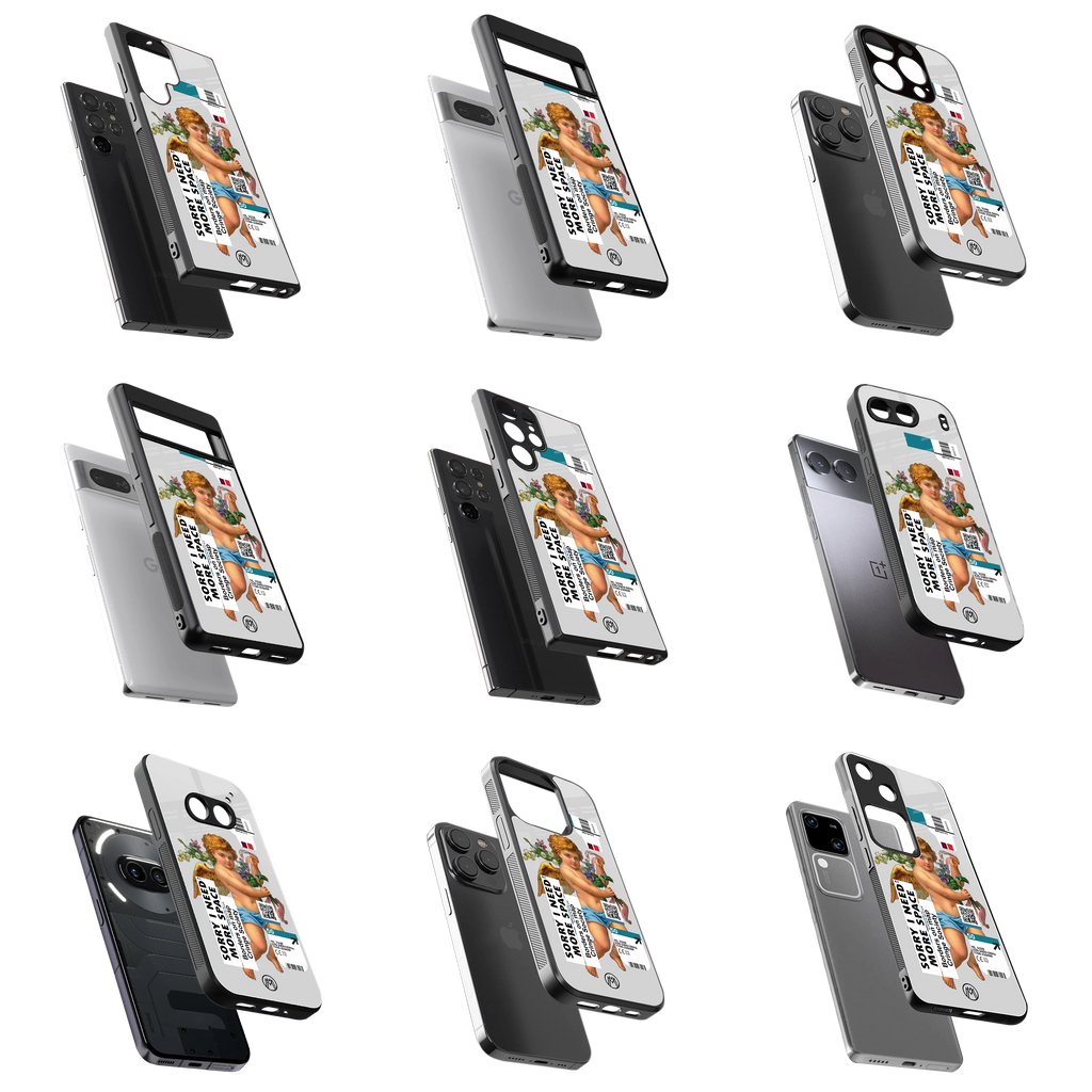 Durable Glass Back Mobile Case for iPhone, Samsung, OnePlus, Google Pixel, Redmi, Vivo, Oppo