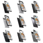 Durable Glass Back Mobile Case for iPhone, Samsung, OnePlus, Google Pixel, Redmi, Vivo, Oppo