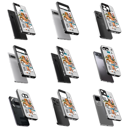 Durable Glass Back Mobile Case for iPhone, Samsung, OnePlus, Google Pixel, Redmi, Vivo, Oppo