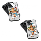 Trendy Glass Back Mobile Case for iPhone, Samsung, Redmi, OnePlus, Google Pixel, Motorola